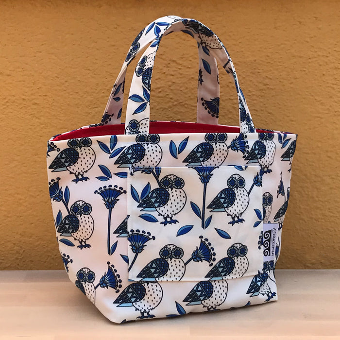 Greek owl handbag