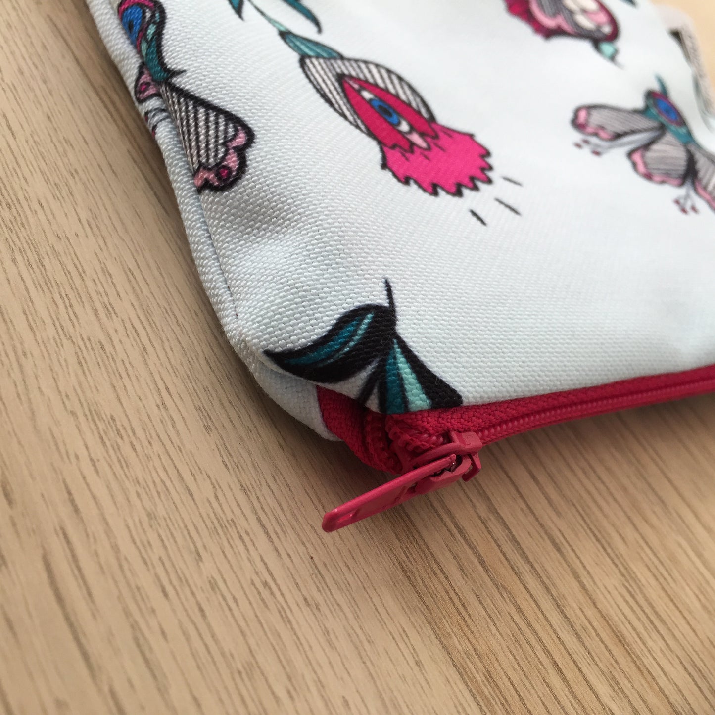 Maxi purse Eyes and Flowers