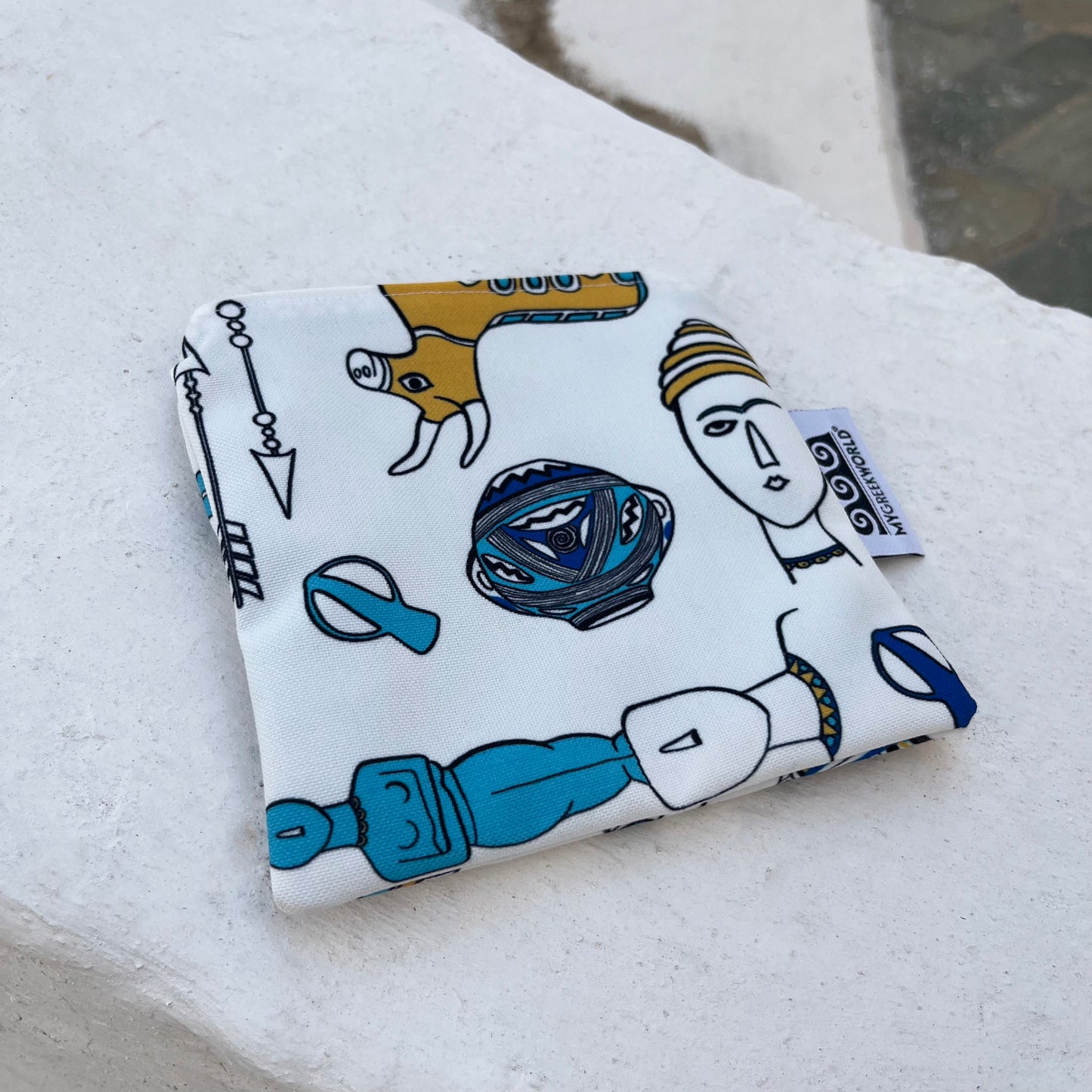 Maxi purse Cycladic
