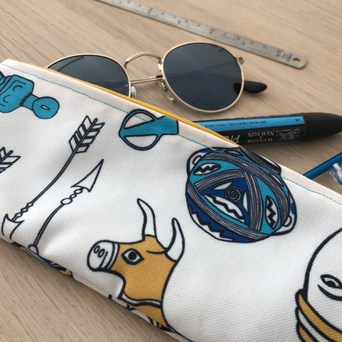 Cycladic pencil case