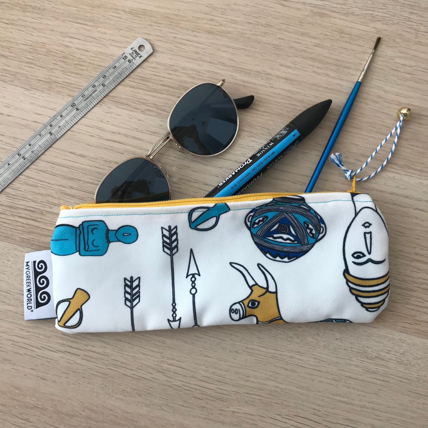Cycladic pencil case