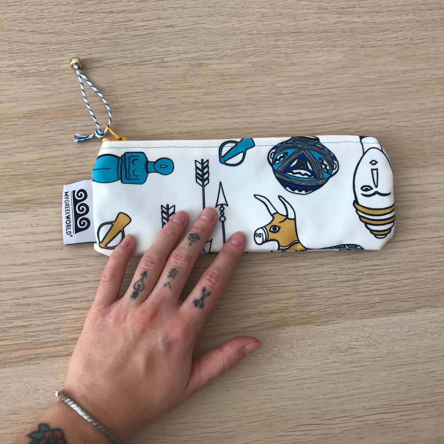 Cycladic pencil case