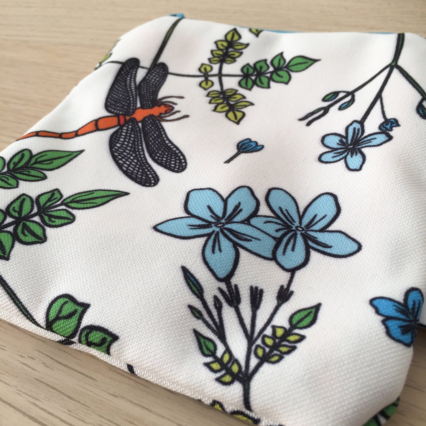 Maxi purse jasmine and dragonfly