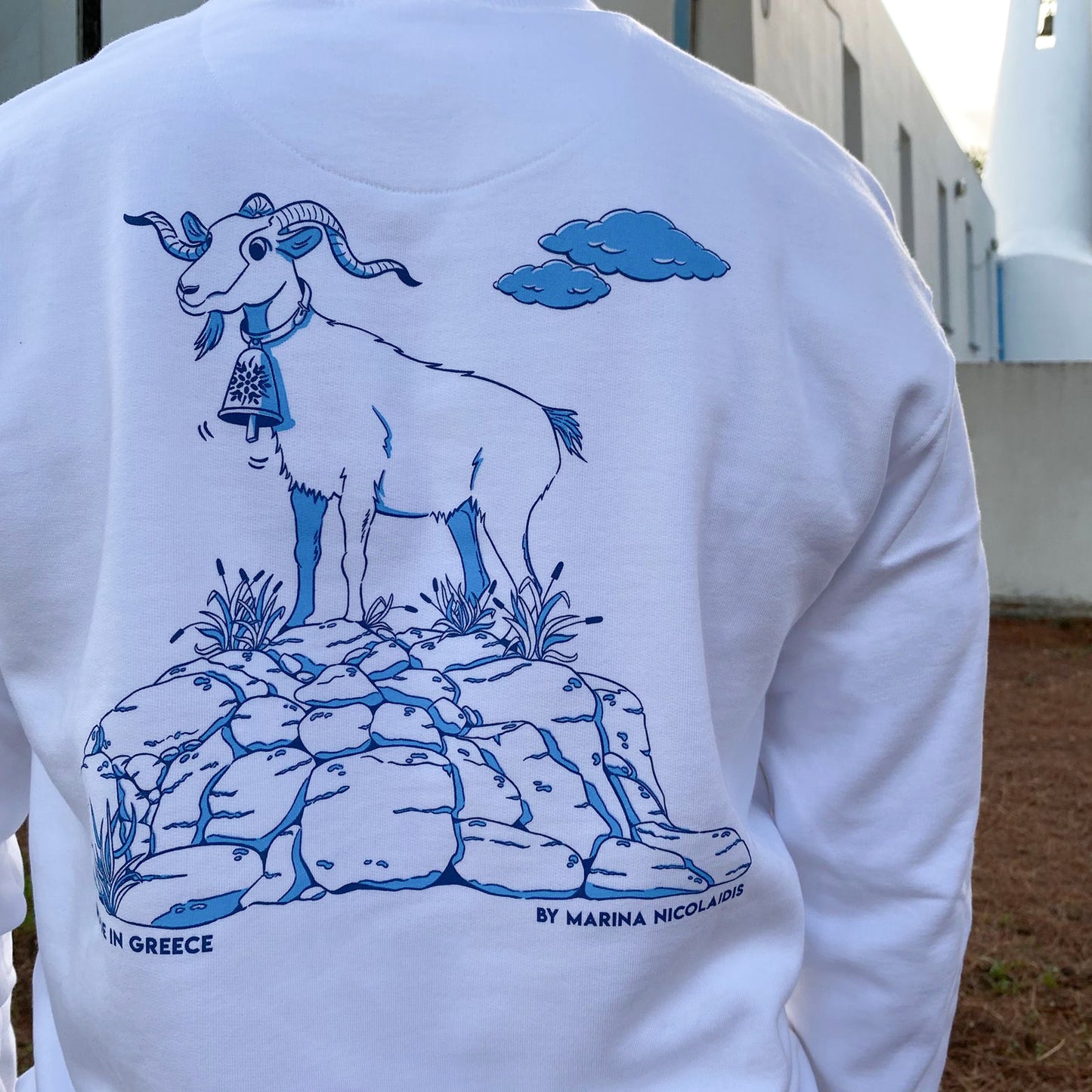 Greek sweatshirt "wild goat"