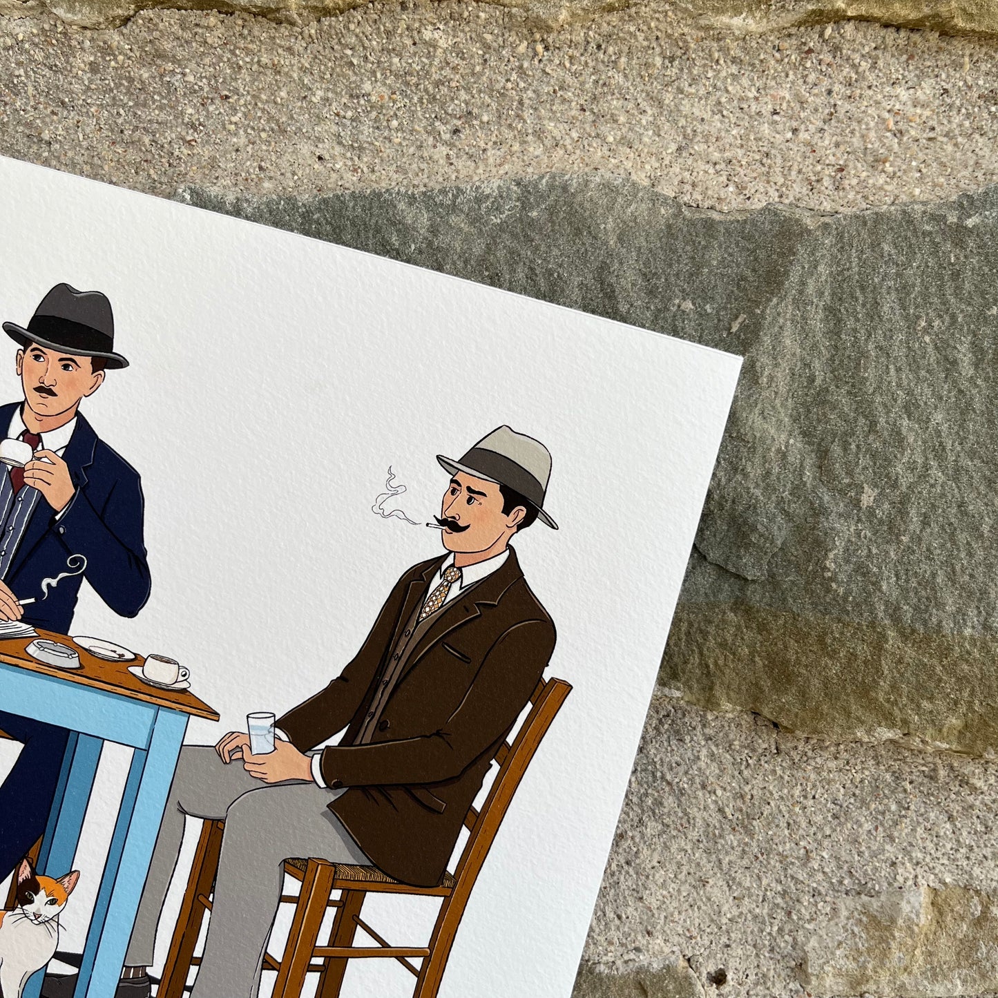 The Coffee Drinkers art print