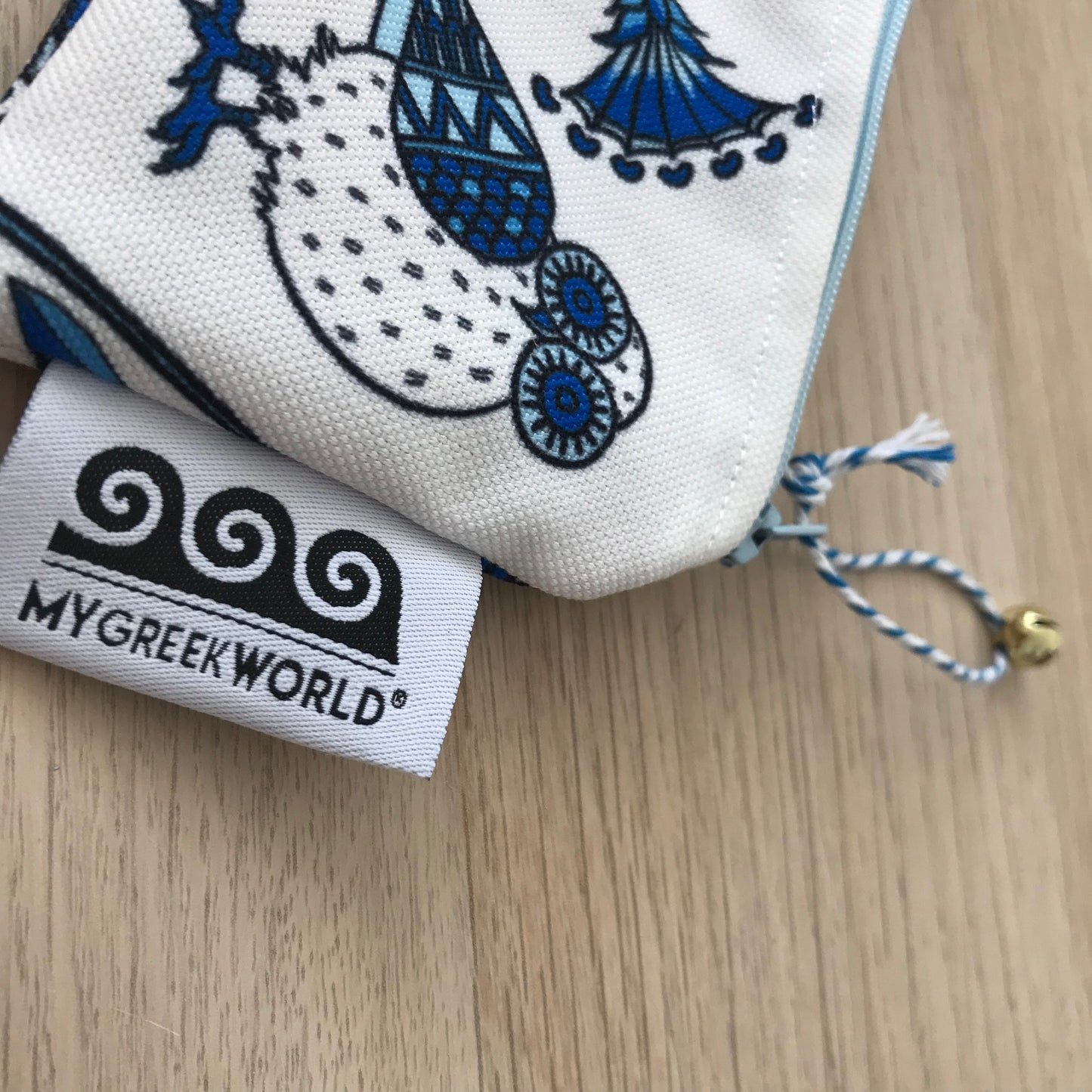Greek owl pencil case