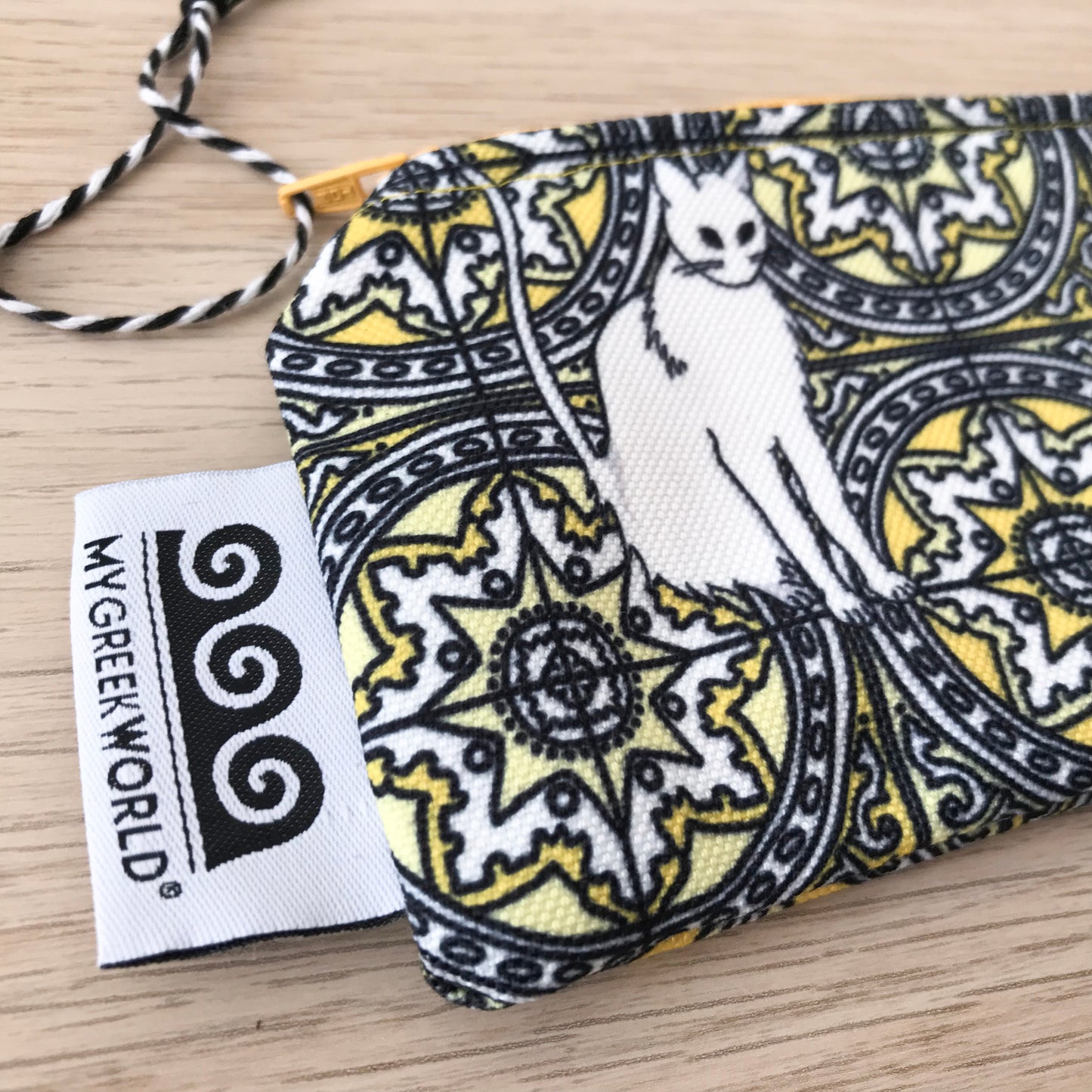 Greek cat pencil case