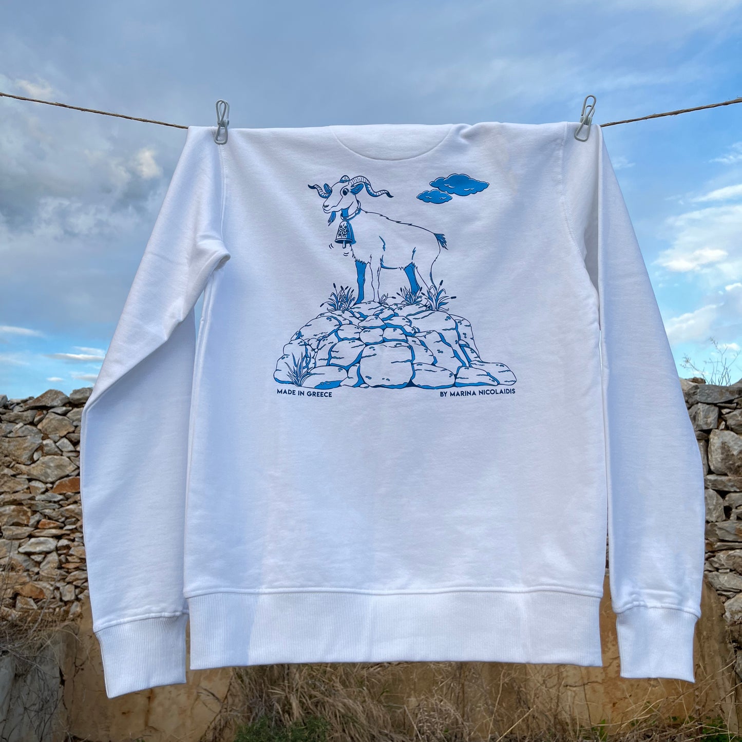 Greek sweatshirt "wild goat"