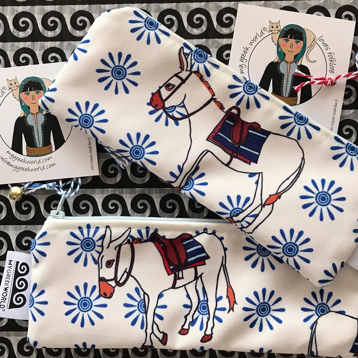 Donkey pencil case