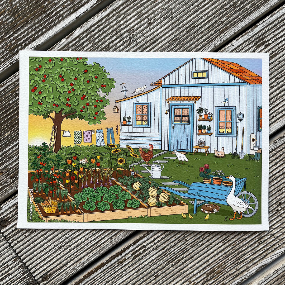 Little farm art print