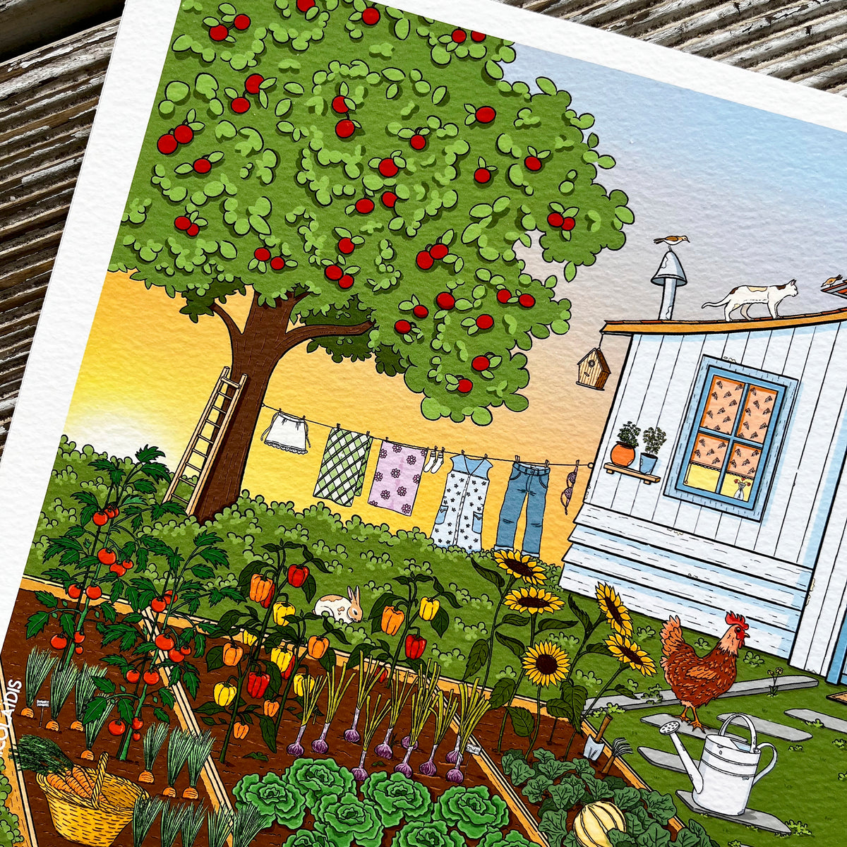 Little farm art print