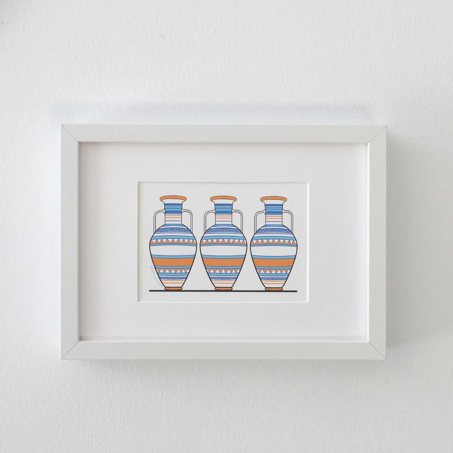 Greek Amphora art print