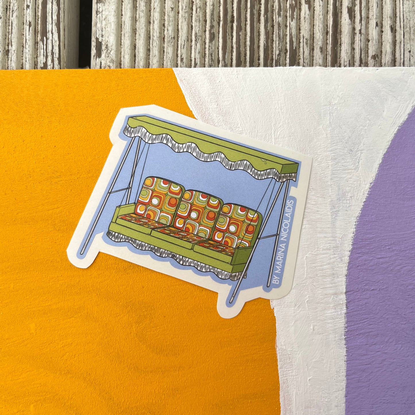 Swingchair sticker