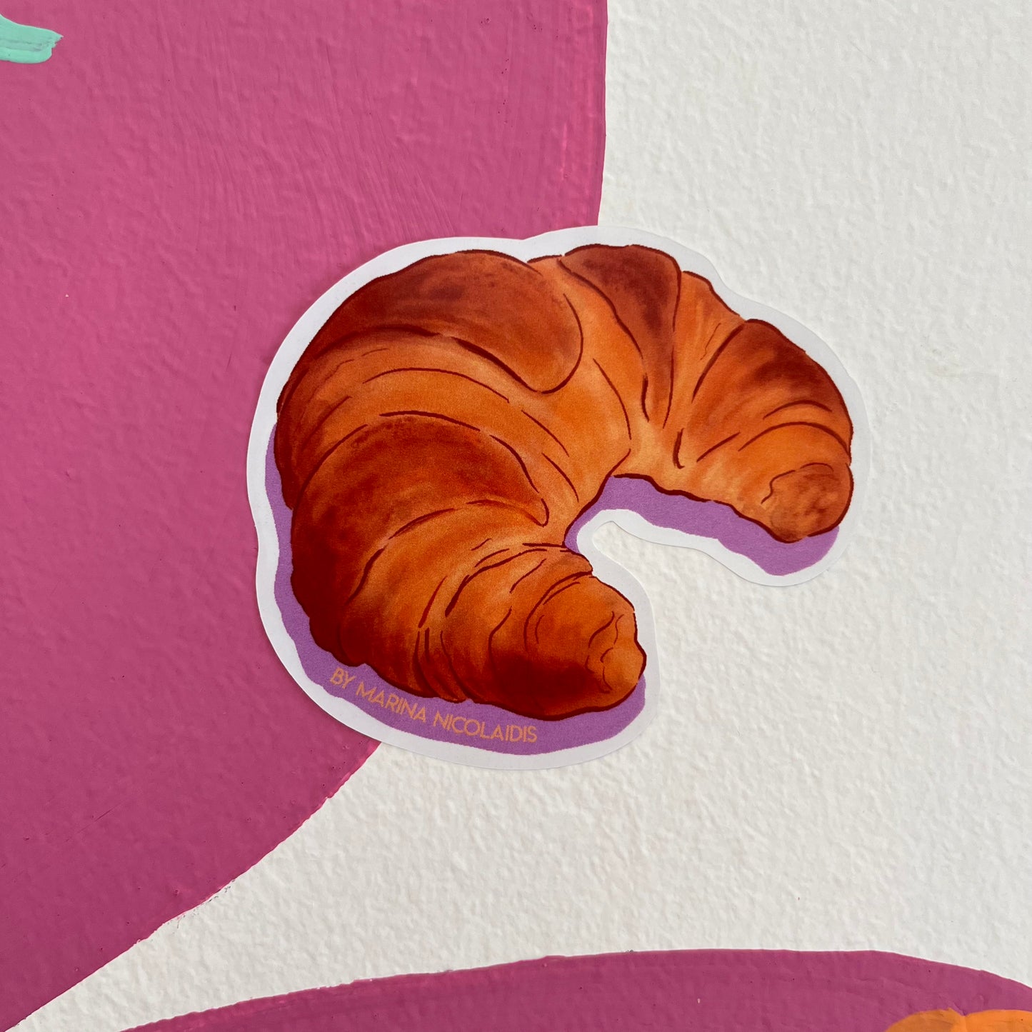 Croissant sticker