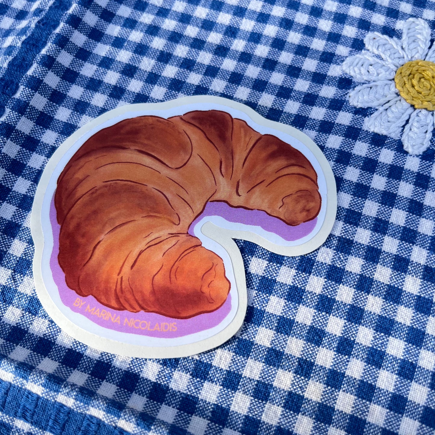 Croissant sticker