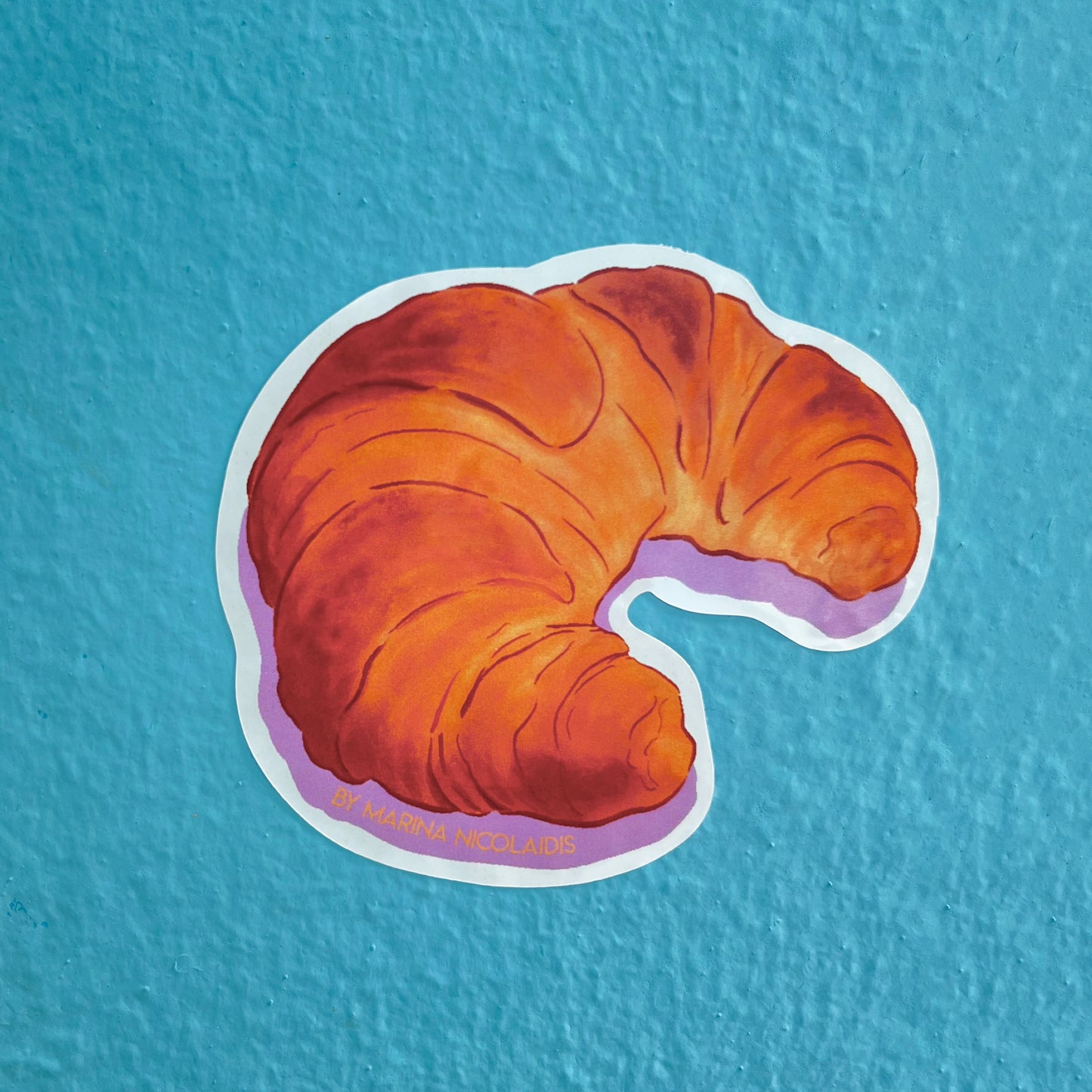 Croissant sticker