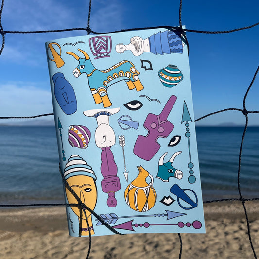 Cyladic figures notebook