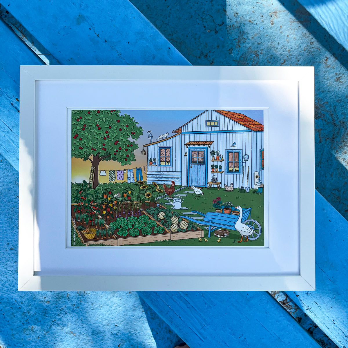 Little farm art print