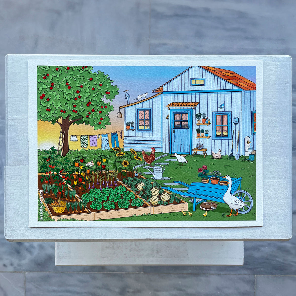 Little farm art print