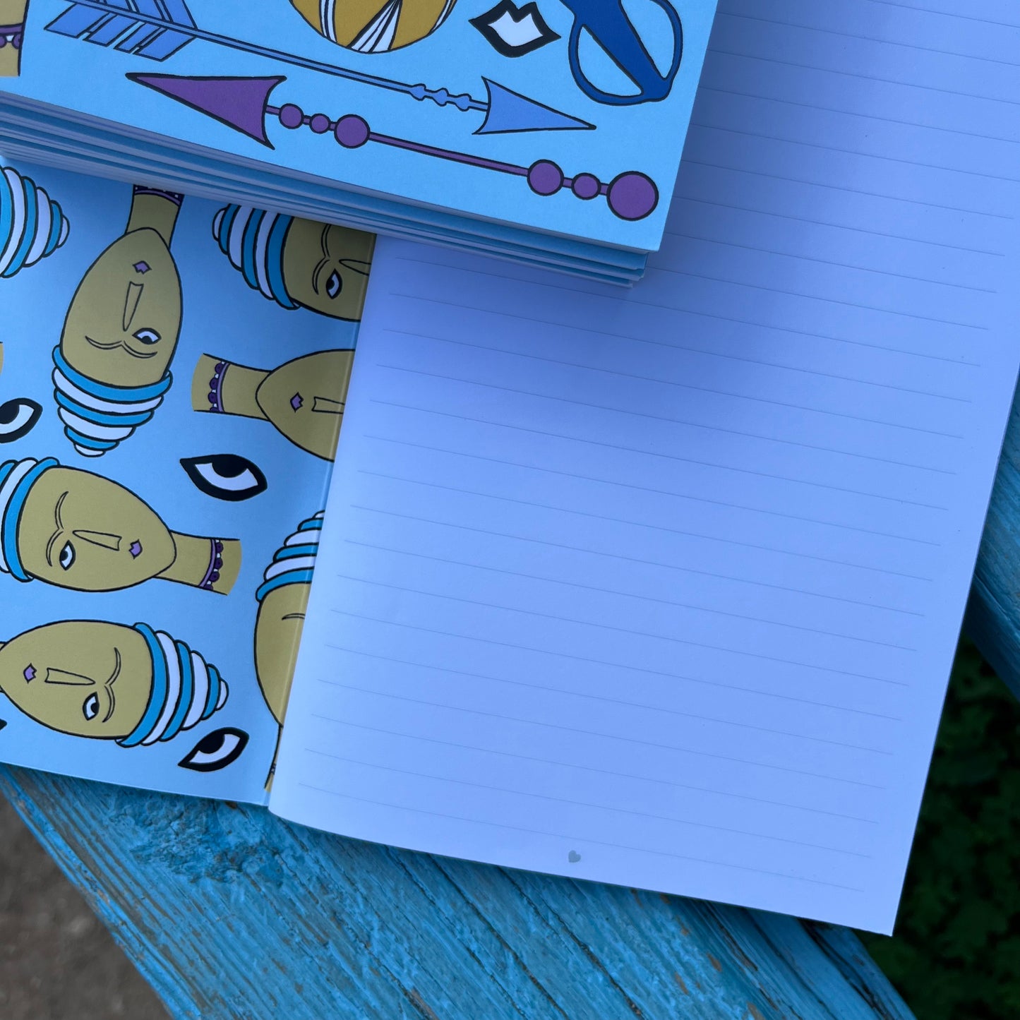 Cyladic figures notebook