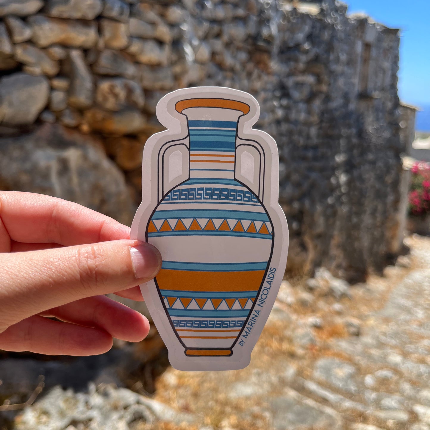 Amphora sticker