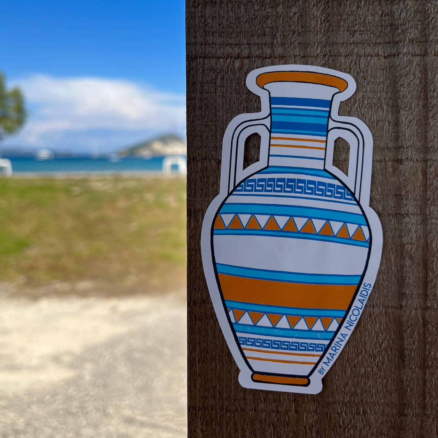 Amphora sticker