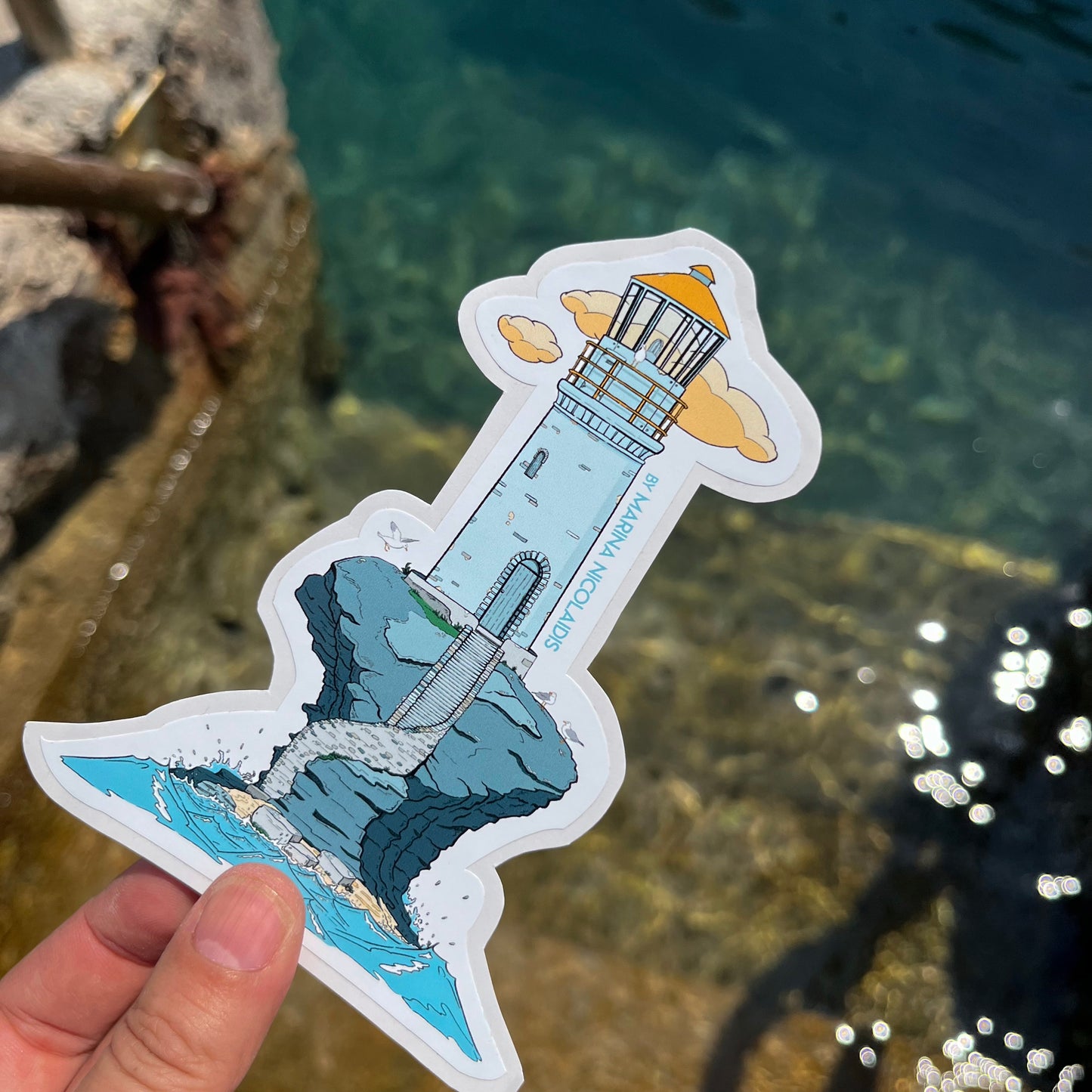 Andros Lighthouse sticker