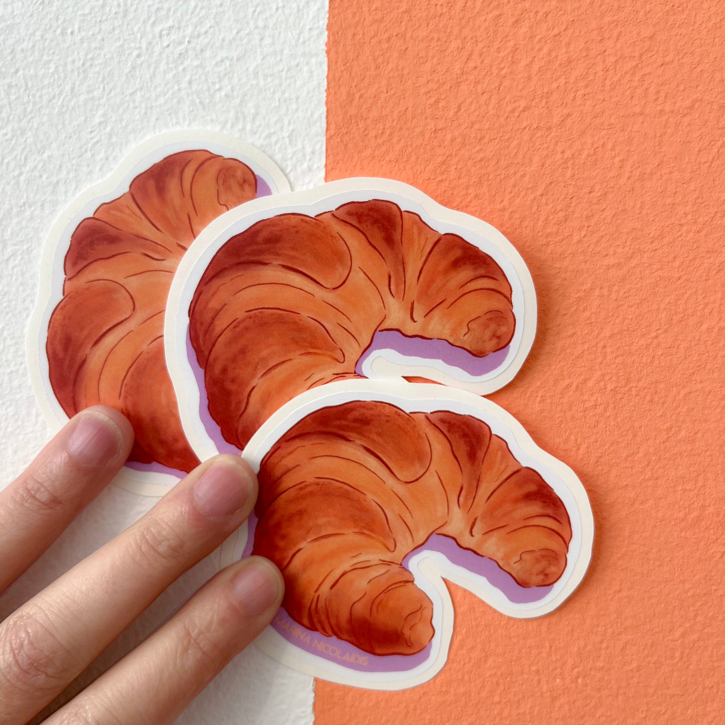 Croissant sticker