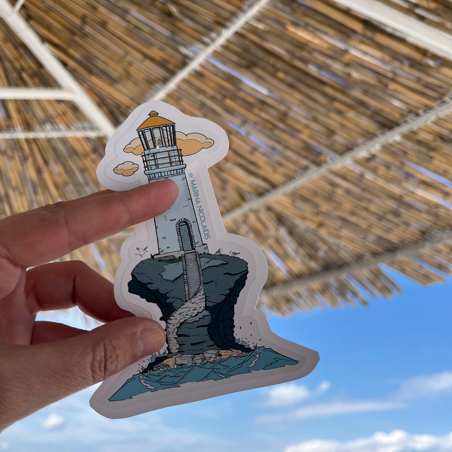 Andros Lighthouse sticker