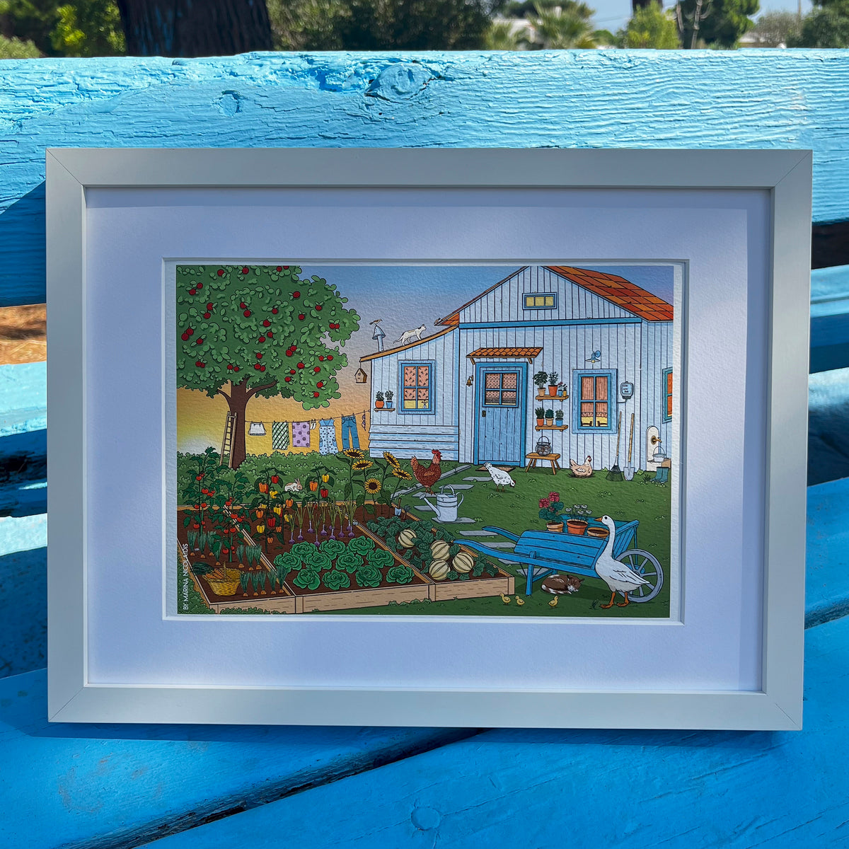 Little farm art print