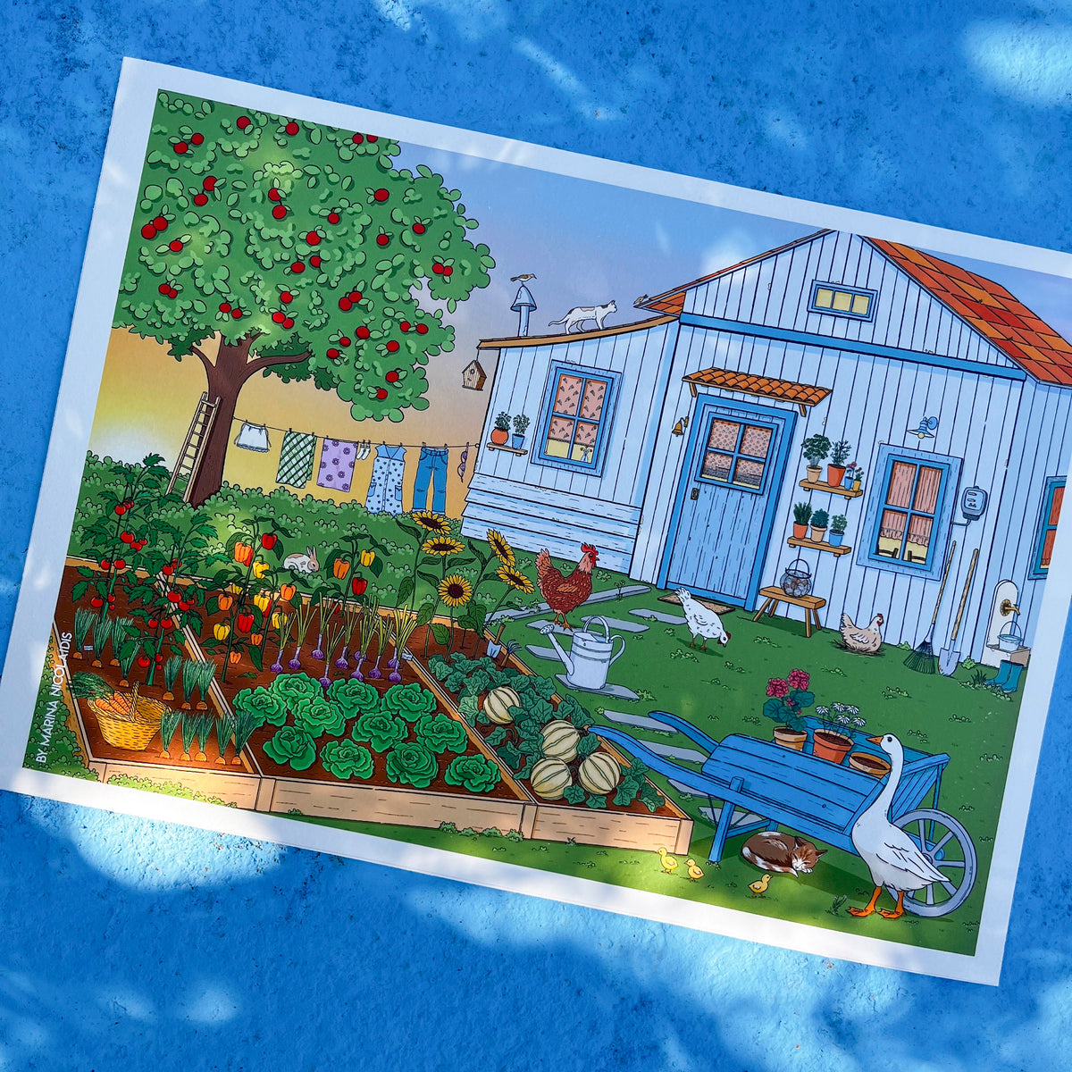 Little farm art print