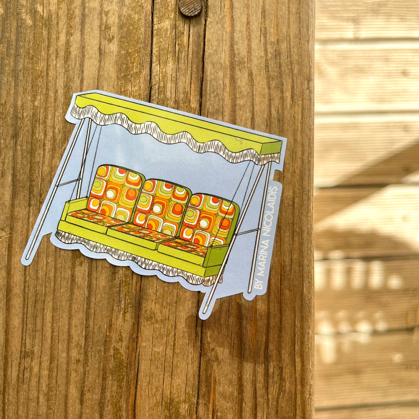 Swingchair sticker