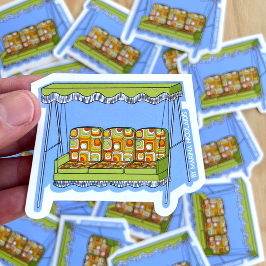 Swingchair sticker