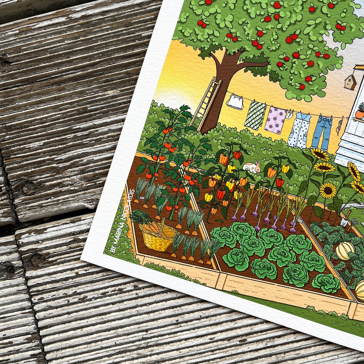 Little farm art print